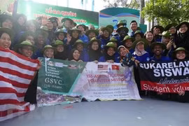Malaysian students join volunteer campaign in HCM City