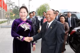 Cambodian NA President concludes Vietnam visit 