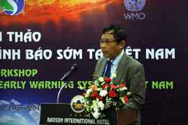 Workshop discusses early disaster warning system in Vietnam