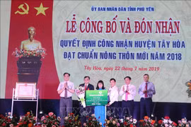 Phu Yen’s Tay Hoa district recognised as new-style rural area 