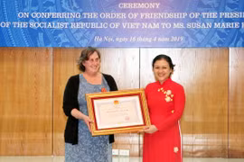 Vietnam honours US woman for Agent Orange relief work