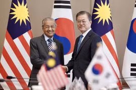Korean, Malaysian leaders agree to lift ties to strategic partnership