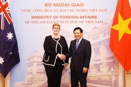 Vietnamese, Australian Foreign Ministers hold talks 