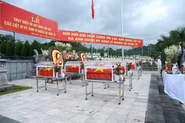 Dien Bien: reburial service held for remains of fallen soldiers in Laos