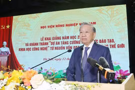 Party General Secretary and State President To Lam (Photo: VNA)
