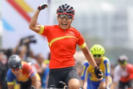 Vietnam wins first gold at Asian cycling event