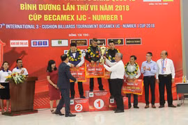Vietnamese cueist wins title at Becamex IJC Cup 2018 