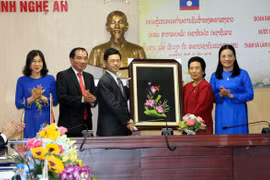 Lao NA committee for ethnic affairs delegation visits Nghe An