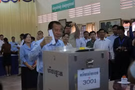 Cambodia holds Senate election