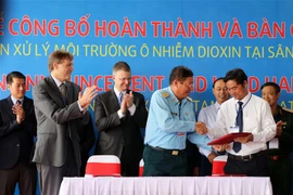 Dioxin detoxification project in Da Nang airport completed