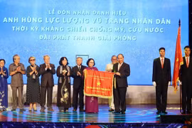 War-time Liberation Radio Station honoured with hero title
