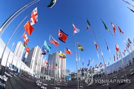  DPRK athletes arrive in RoK for PyeongChang Olympics