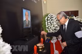 Tribute-paying ceremonies for former Party leader held abroad
