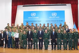 Vietnam hosts training course for UN peacekeeping engineers