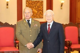 Party chief commits support to defence ties with Cuba 