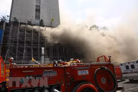 Philippines: At least four injured in hotel fire