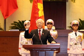 Party leader Nguyen Phu Trong becomes new President