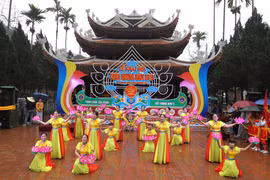Numerous festivals kick off amid Tet atmosphere