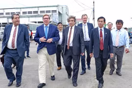 EP delegation works with Binh Dinh on fight against IUU fishing