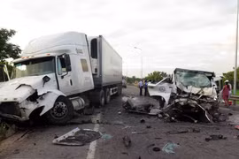 Traffic accidents reduce in first two quarters