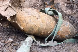 War-left bomb safely deactivated in Dien Bien