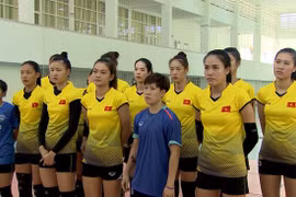 National women’s volleyball team prepares for Asian Games
