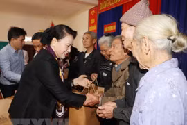 NA Chairwoman pays pre-Tet visit to Ha Tinh province