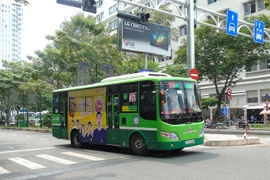 HCM City to auction bus advertising space again