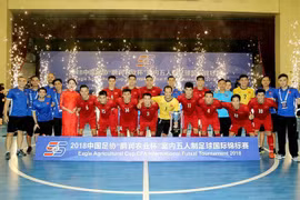 Vietnam runners-up of int’l futsal tourney