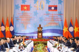 Vietnamese, Lao PMs co-chair Inter-Governmental committee meeting