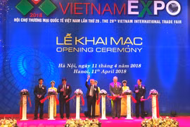 Vietnam Expo 2018 kicks off in Hanoi