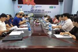 Teams get ready for 2018 Vietnam Robocon’s final round