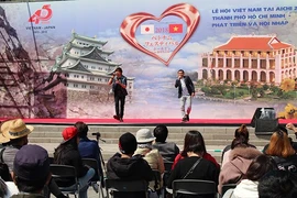 Vietnam festival attractive to visitors in Japanese prefecture