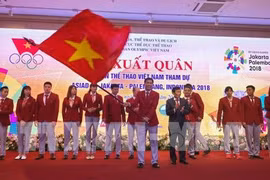 Ceremony sees off Vietnamese sport delegation to Asian Games 2018 