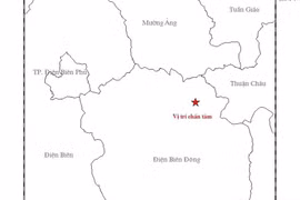 4.1 magnitude earthquake hits Dien Bien province