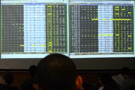 Shares slide on large-cap stocks