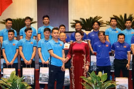 NA Chairwoman praises U23 Vietnam