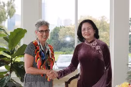Vice President meets leaders of Victoria state 