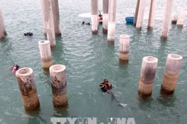 Dung Quat ancient shipwreck excavated
