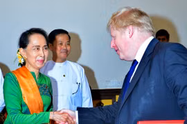 Myanmar, UK discuss Rohingya crisis