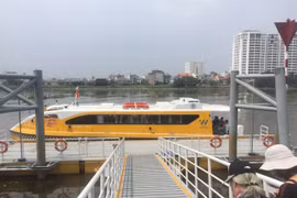 Water-bus services prove popular in HCM City