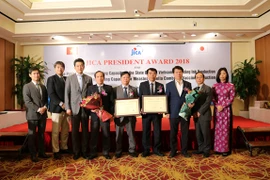 Vietnamese agencies honoured with JICA President Award 