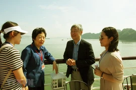 ASOSAI 14: delegates of Asian supreme audit institutions visit Quang Ninh
