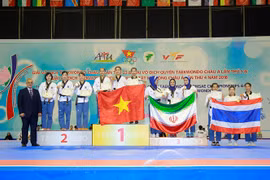 Vietnam ranked third at 5th Taekwondo Poomsae Championship