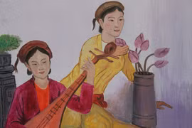 ‘Tale of Kieu’ lands on village walls
