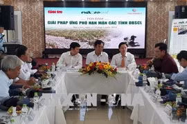 Solutions sought to drought, saline intrusion in Mekong Delta