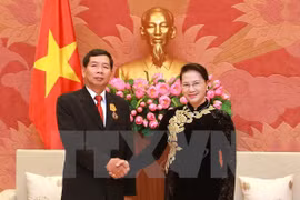 NA Chairwoman urges for deeper Vietnam-Laos judicial cooperation