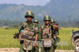 Myanmar tightens security in Rakhine state