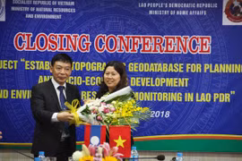Vietnam helps Laos build topographic database