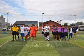 Football tourney marks Cambodia’s victory over genocidal regime